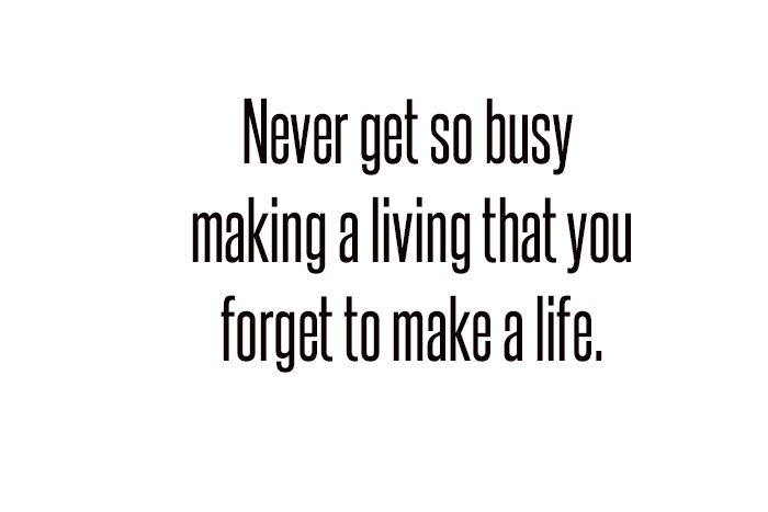 Never get so quote